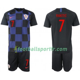 Tenue Croatie RAKITIC 7 Enfant Exterieur Coupe du monde 2018 Maillot de Foot
